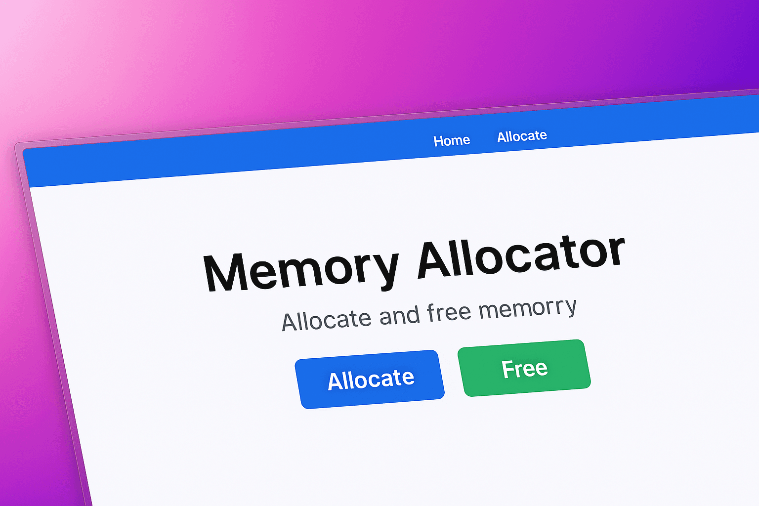 Memory Allocator